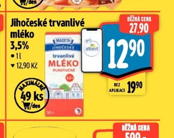 Jihočeské trvanlivé mléko
