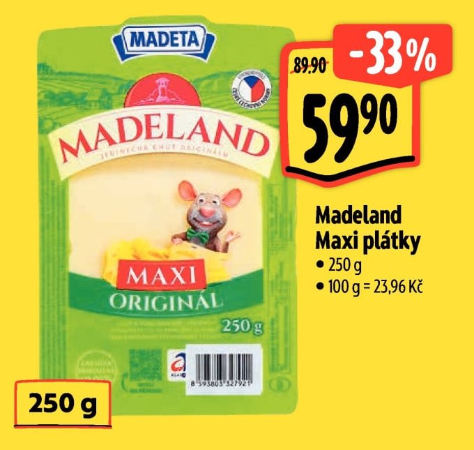 Madeland Maxi plátky