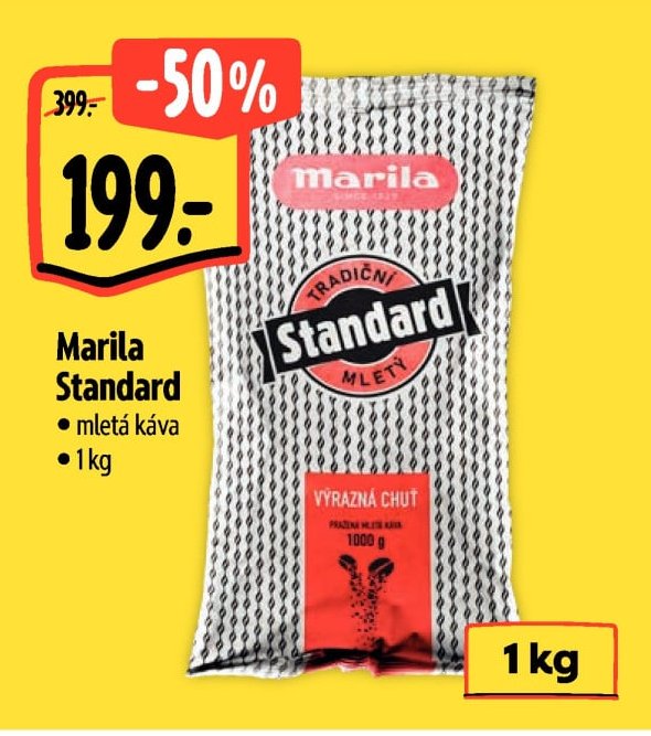 Marila Standard mletá káva