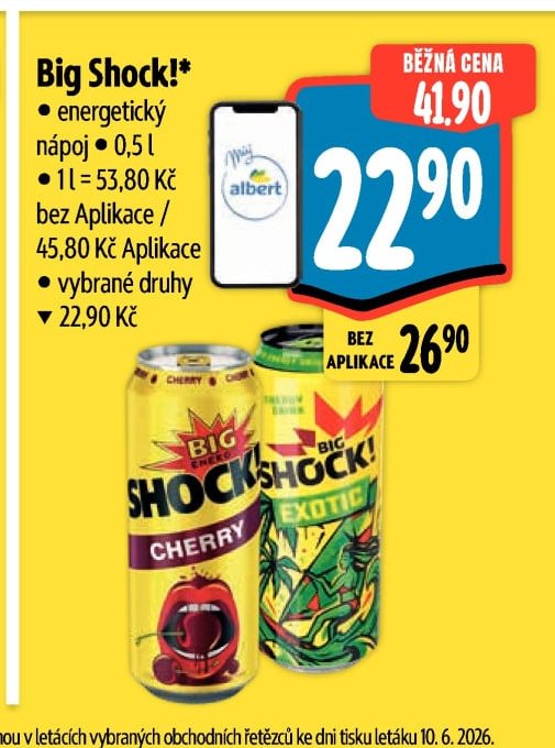 Big Shock! energetický nápoj 0,5l
