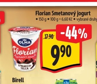 Florian Smetanový jogurt