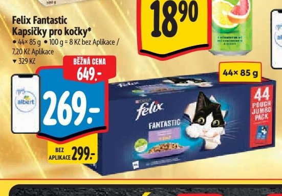 Felix Fantastic Kapsičky pro kočky