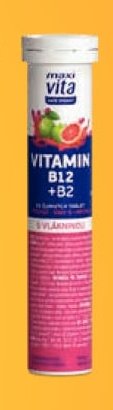 Maxi Vita Vitamin B12 + B2 šumivý