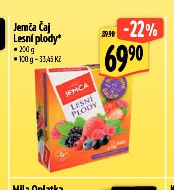 Jemča Čaj Lesní plody