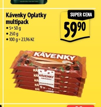 Kávenky Oplatky multipack