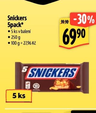 Snickers 5pack