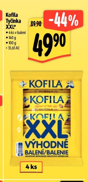 Kofila Tyčinka XXL