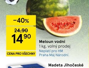 Meloun vodní