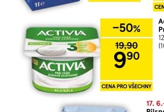 Activia Probiotický jogurt