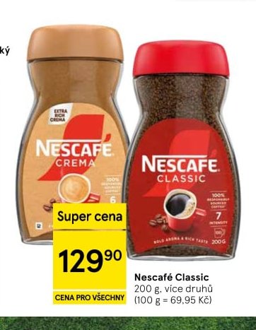 Nescafé Classic 200 g, více druhů
