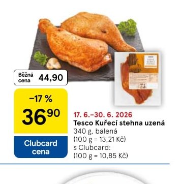 Tesco Kuřecí stehna uzená