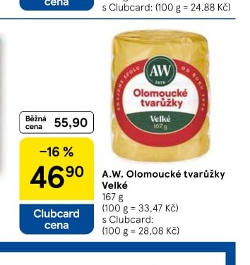A.W. Olomoucké tvarůžky
