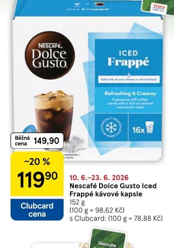 Nescafé Dolce Gusto Iced Frappé kávové kapsle