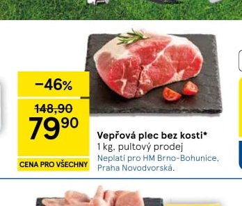 Vepřová plec bez kosti