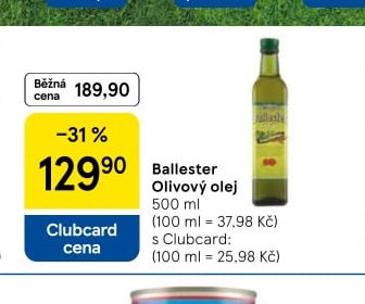 Ballester Olivový olej