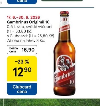 Gambrinus Originál 10