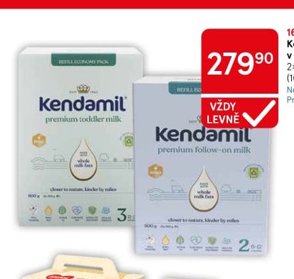 Kendamil Mléčná výživa v prášku