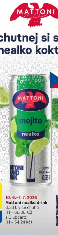 Mattoni nealko drink