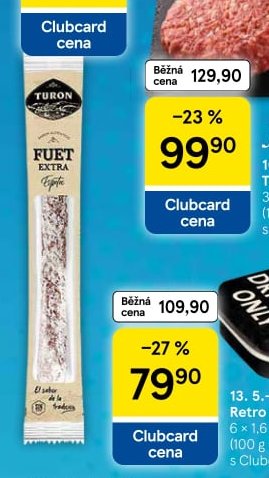 Turon Fuet Extra 150 g
