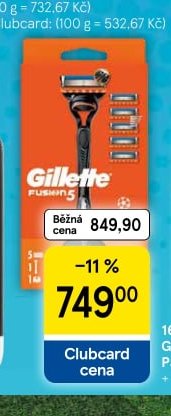Gillette Fusion5 Pánský holicí strojek + stojan