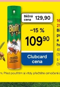 Biolit Uni Sprej proti lezoucímu a létajícímu hmyzu 400 ml
