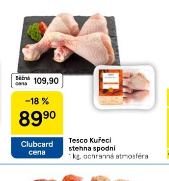 Tesco Kuřecí stehna spodní