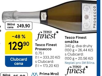 Tesco Finest Prosecco