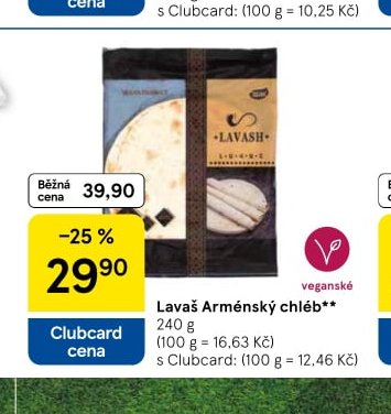 Lavaš Arménský chléb