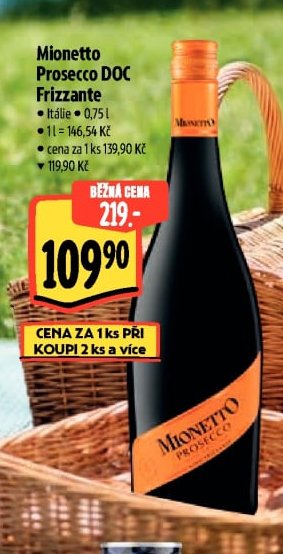 Mionetto Prosecco DOC Frizzante