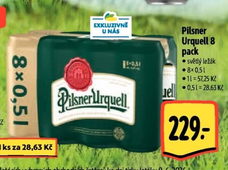 Pilsner Urquell 8 pack
