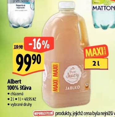 Albert 100% šťáva
