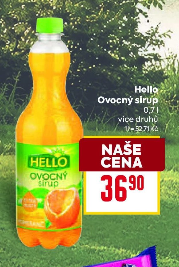 Hello Ovocný sirup