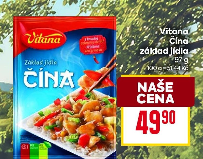 Vitana Čína základ jídla