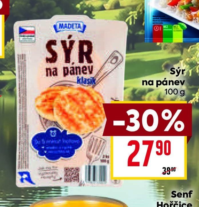 Madeta Sýr na pánev