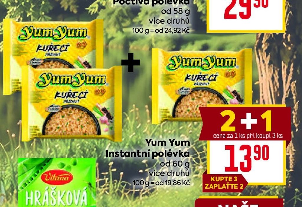 Yum Yum Instantní polévka