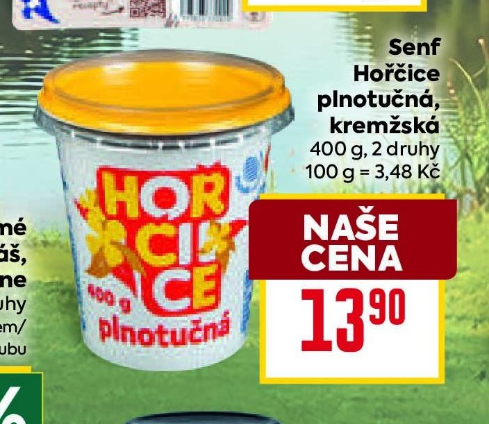 Horčice plnotučná