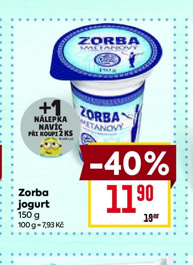Zorba jogurt 150 g