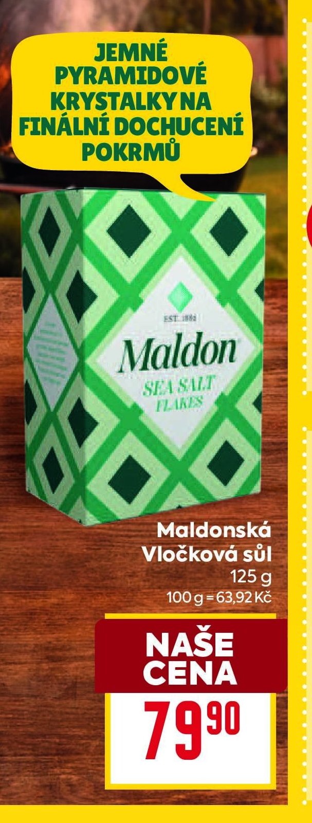 Maldonská Vločková sůl