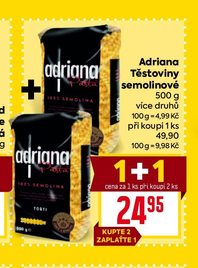 Adriana Těstoviny semolinové