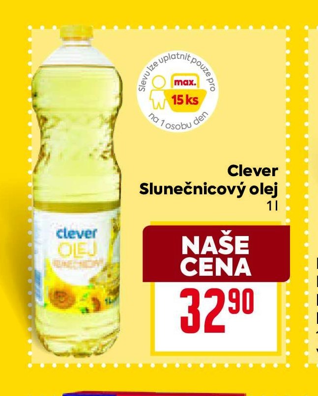 Clever Slunečnicový olej