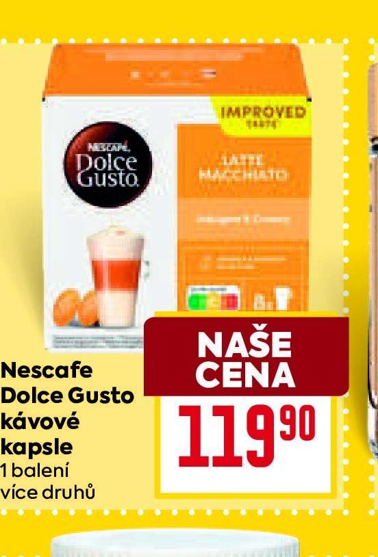 Nescafe Dolce Gusto kávové kapsle