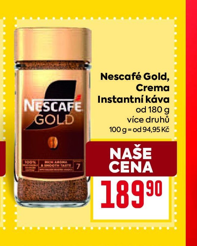 Nescafé Gold Crema Instantní káva