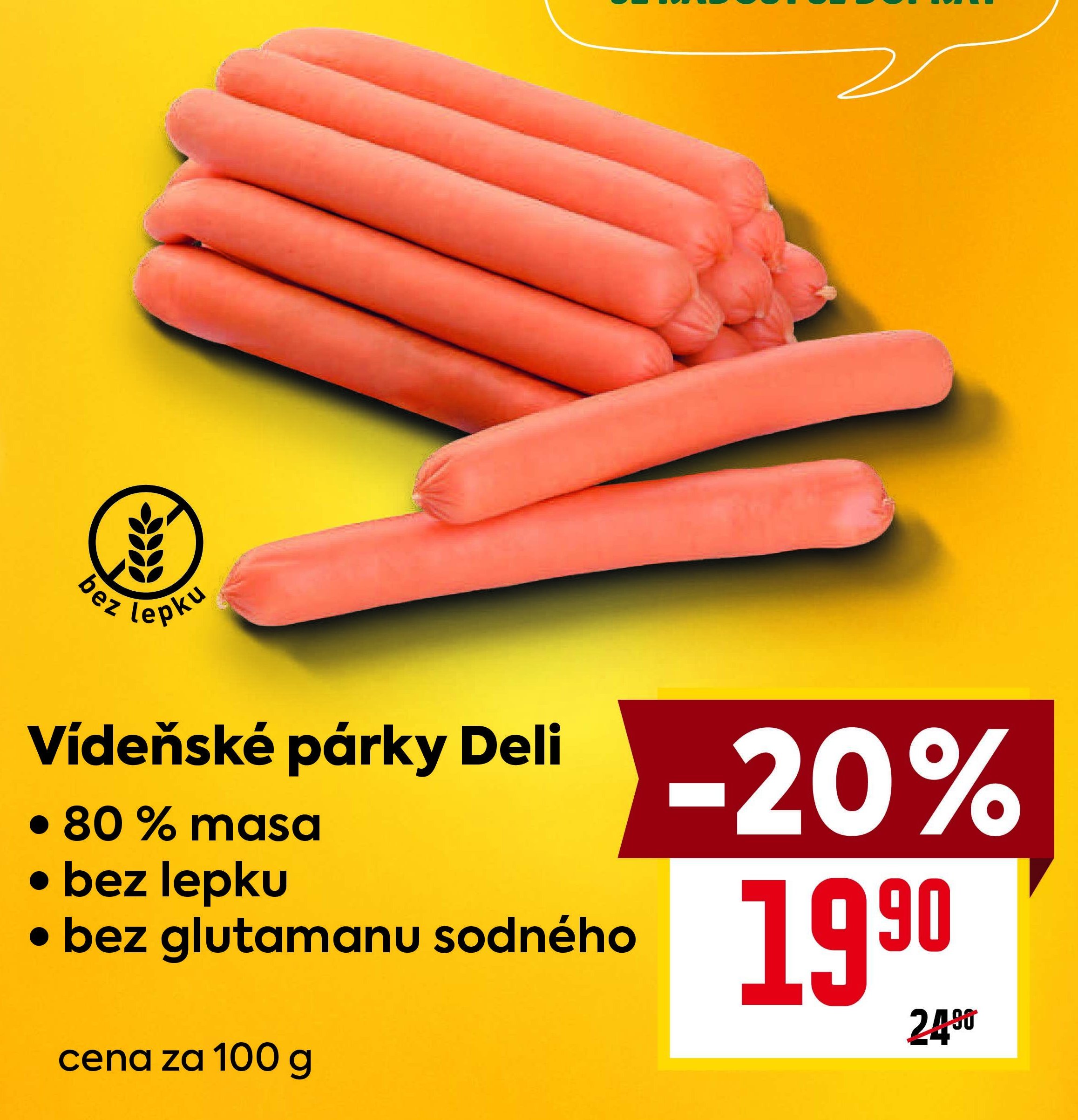 Vídeňské párky Deli