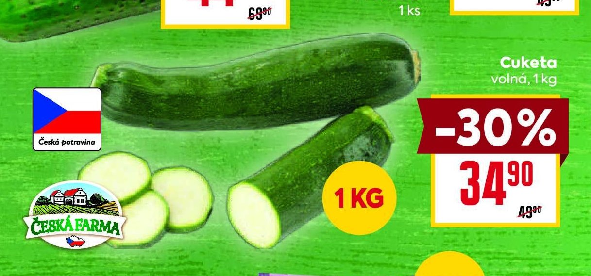 Cuketa volná, 1 kg
