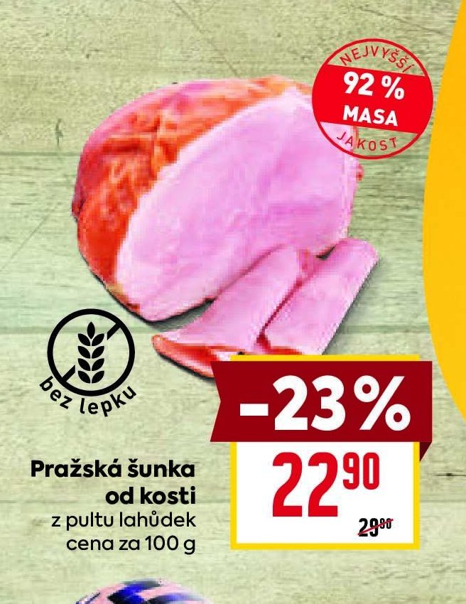 Pražská šunka od kosti