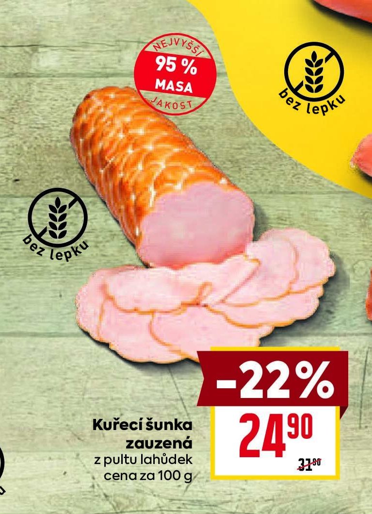 Kuřecí šunka zauzená