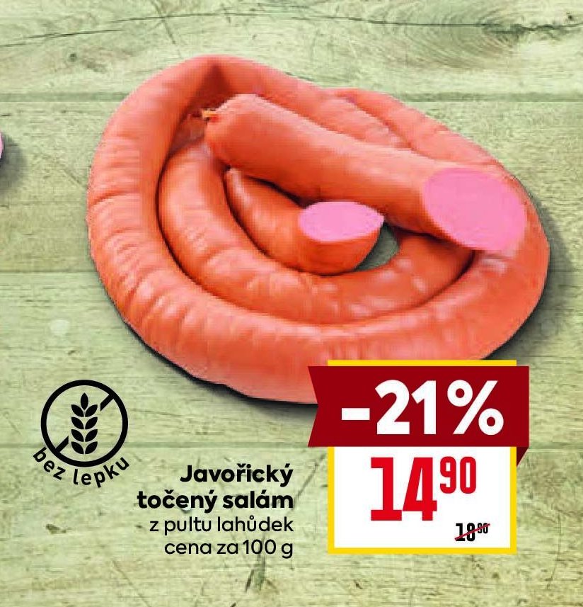 Javořický točený salám