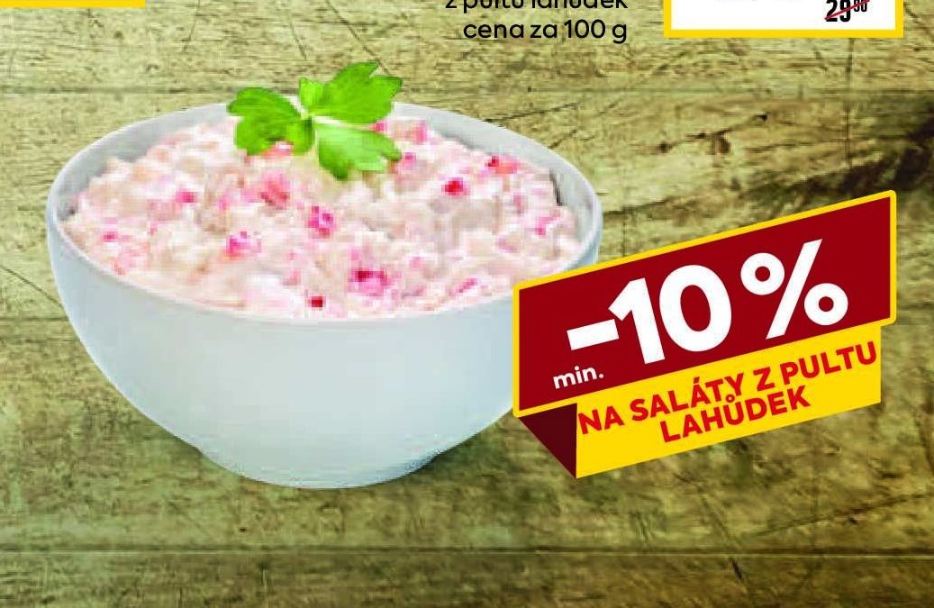 Saláty z pultu lahůdek