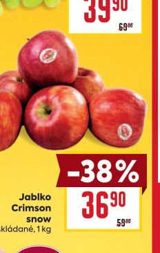 Jablko Crimson snow
