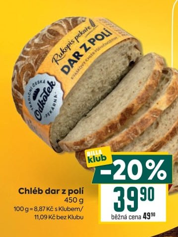 Chléb dar z polí